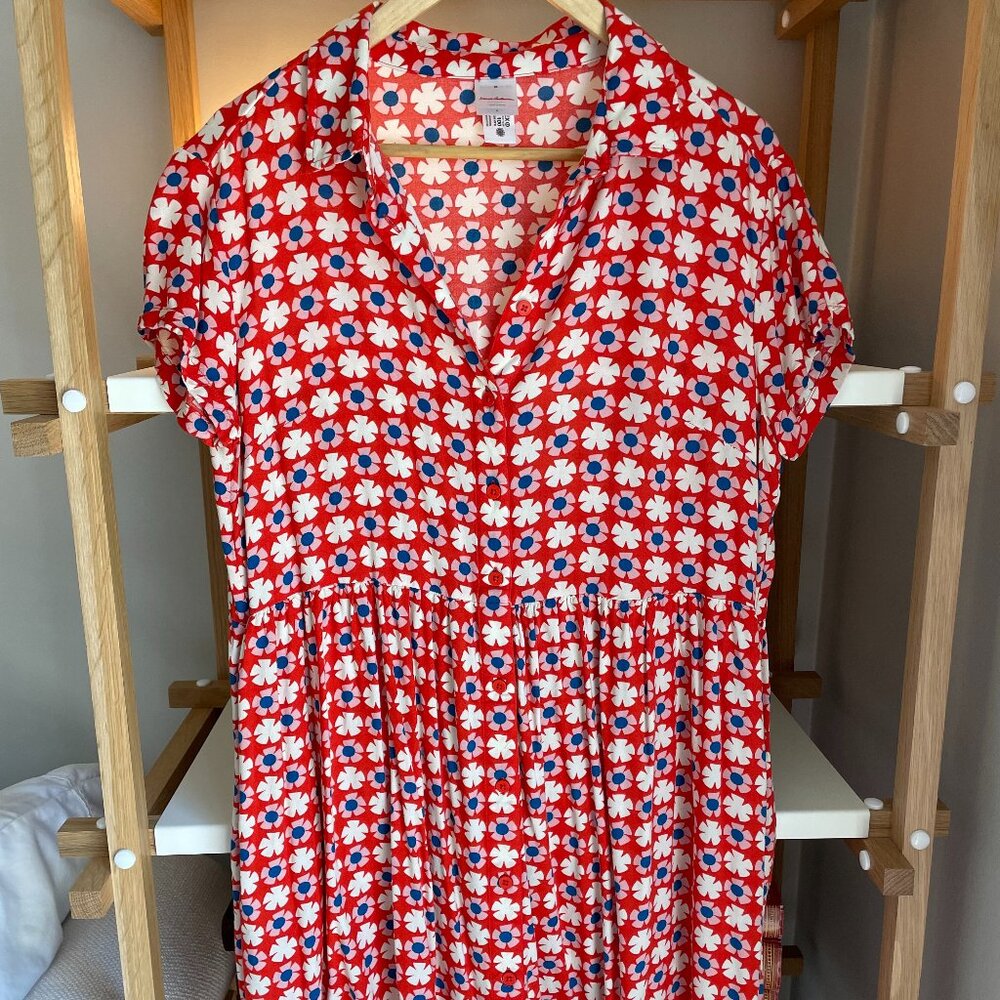 Hanna Anderson | Woven Shirt Dress (M)